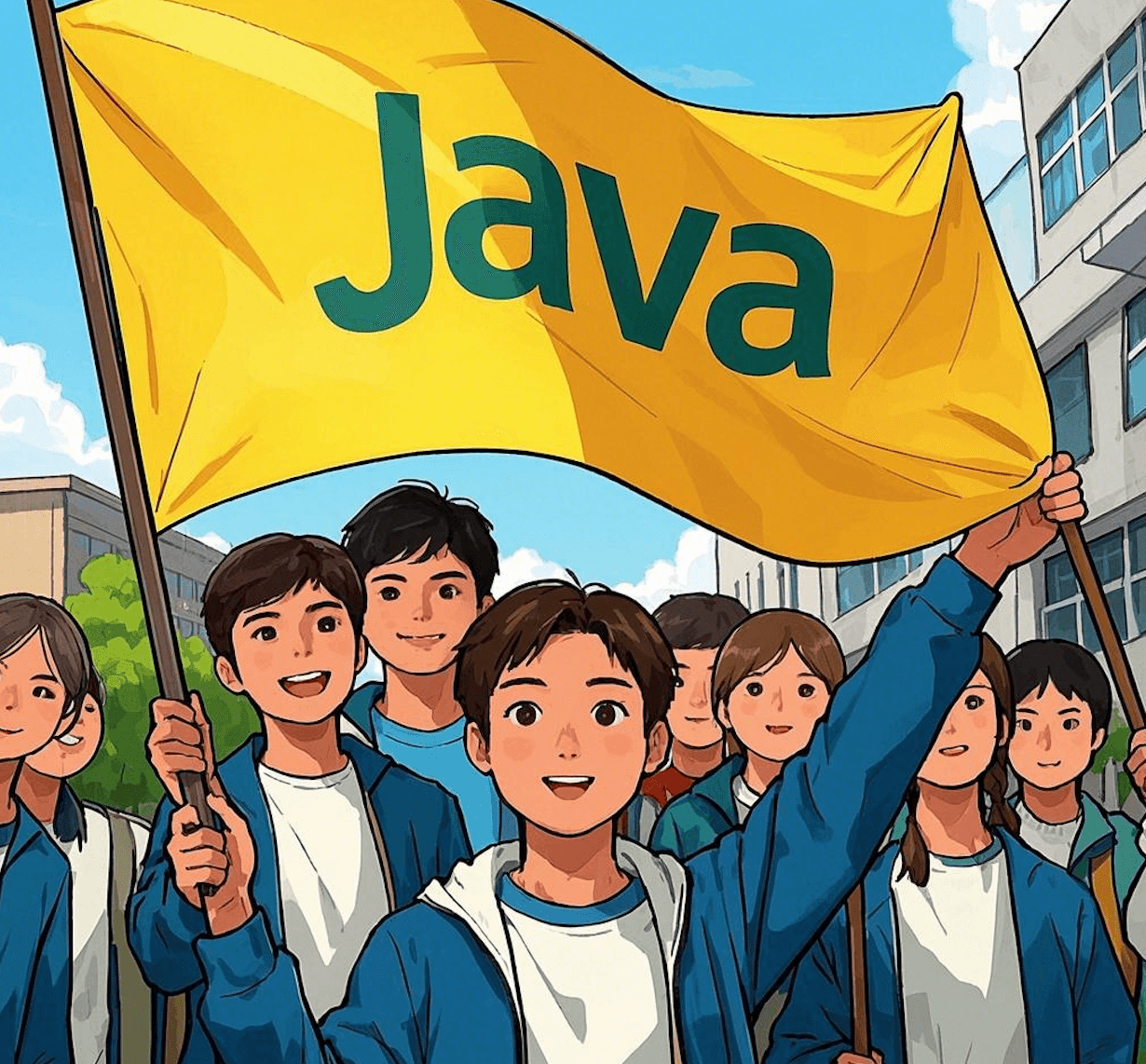 Java students